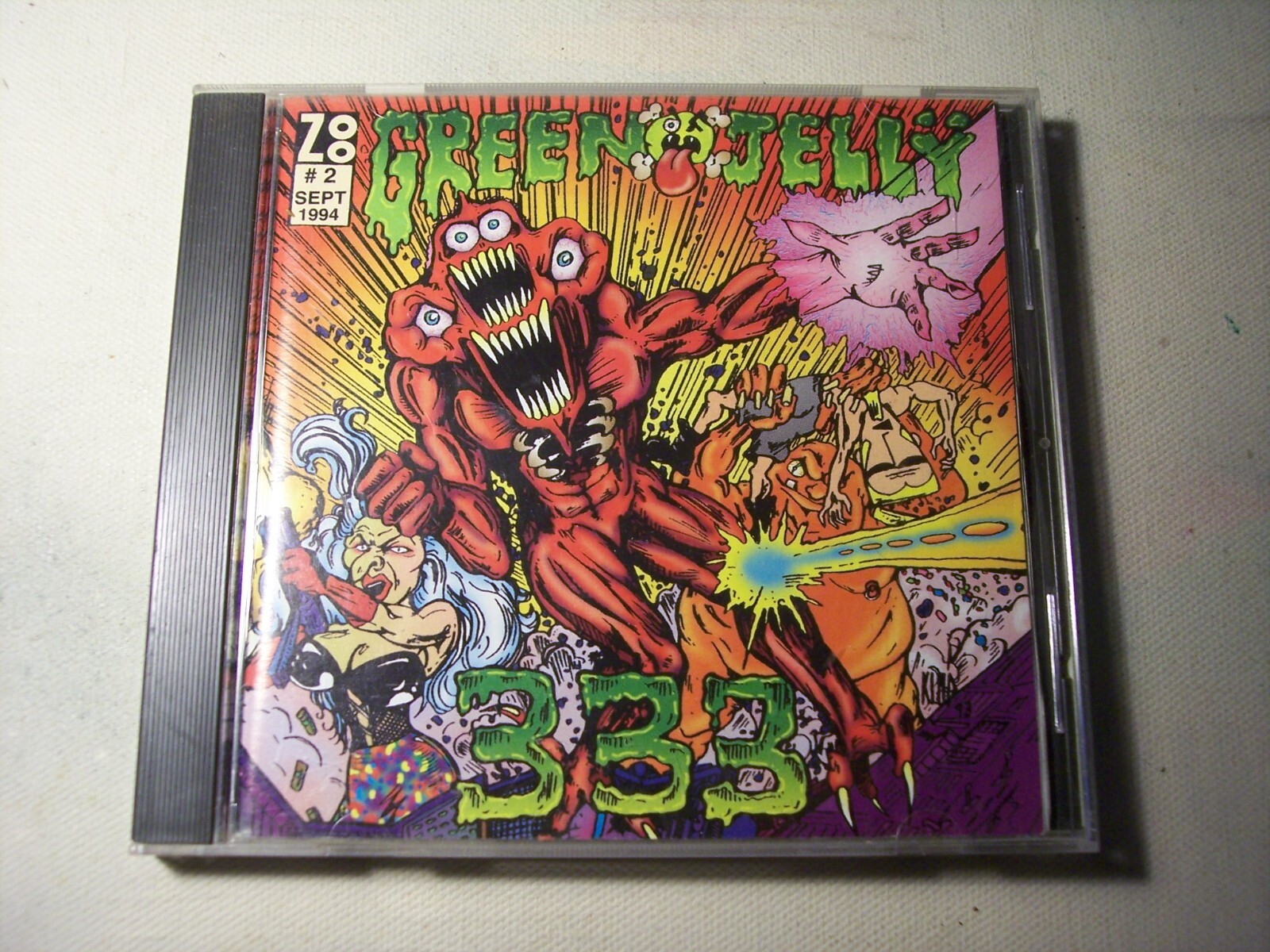 green jelly 333 cd good complete