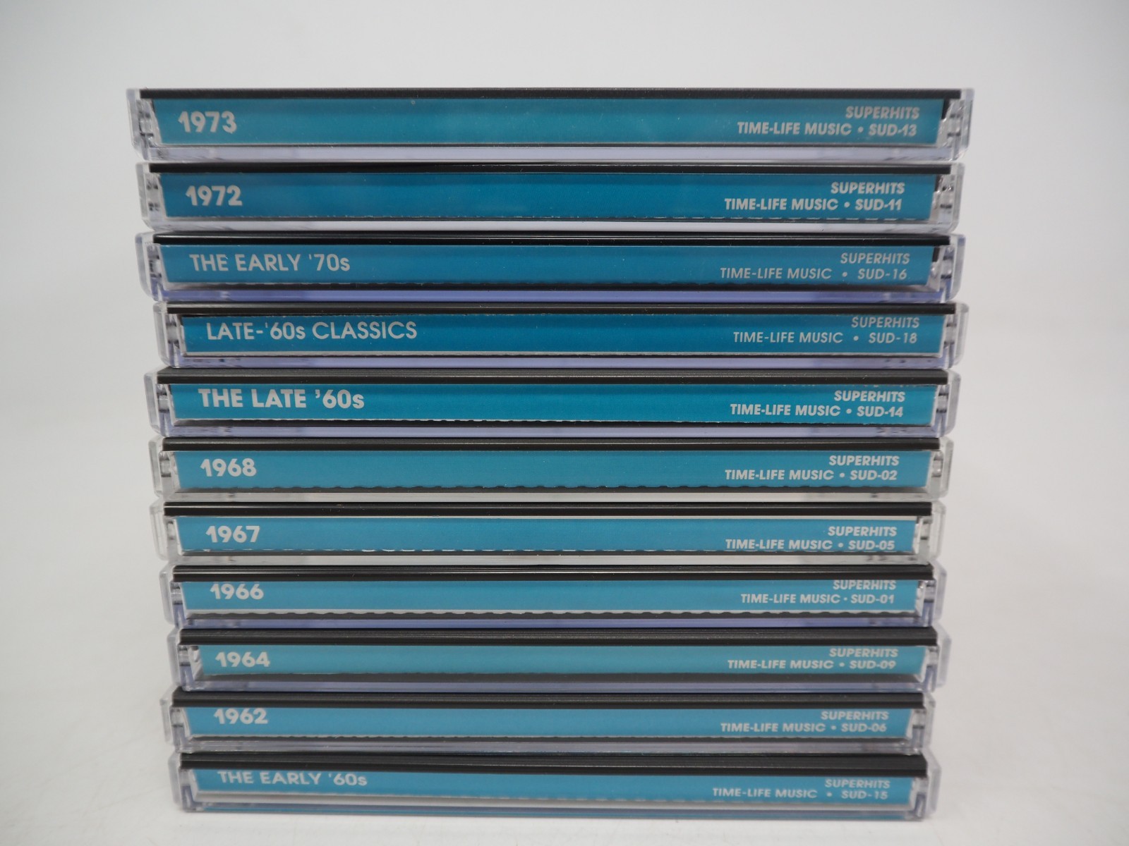 Time Life Music CD Lot of 11 - Super Hits Series - 1960s 1970s