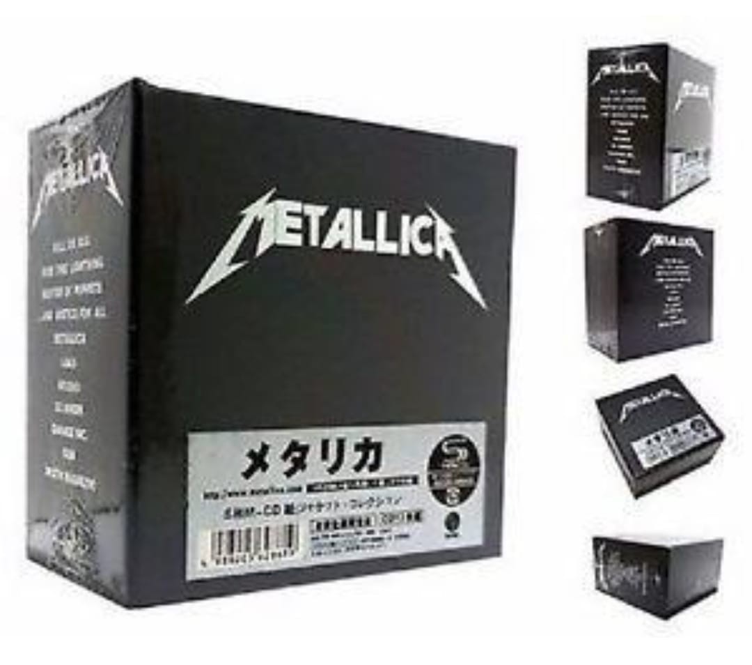 MetallicaUltimate Deluxe Edition - 15 Albums 21-Disc Box Set New & Sealed!