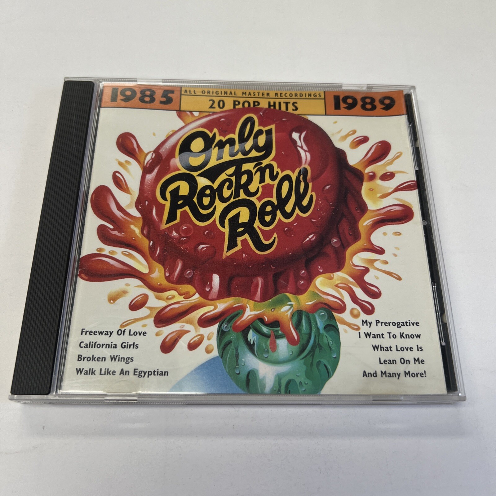 Only Rock 'N Roll 1985-1989: #1 Radio Hits [1998] by Various Artists (CD, 1994,