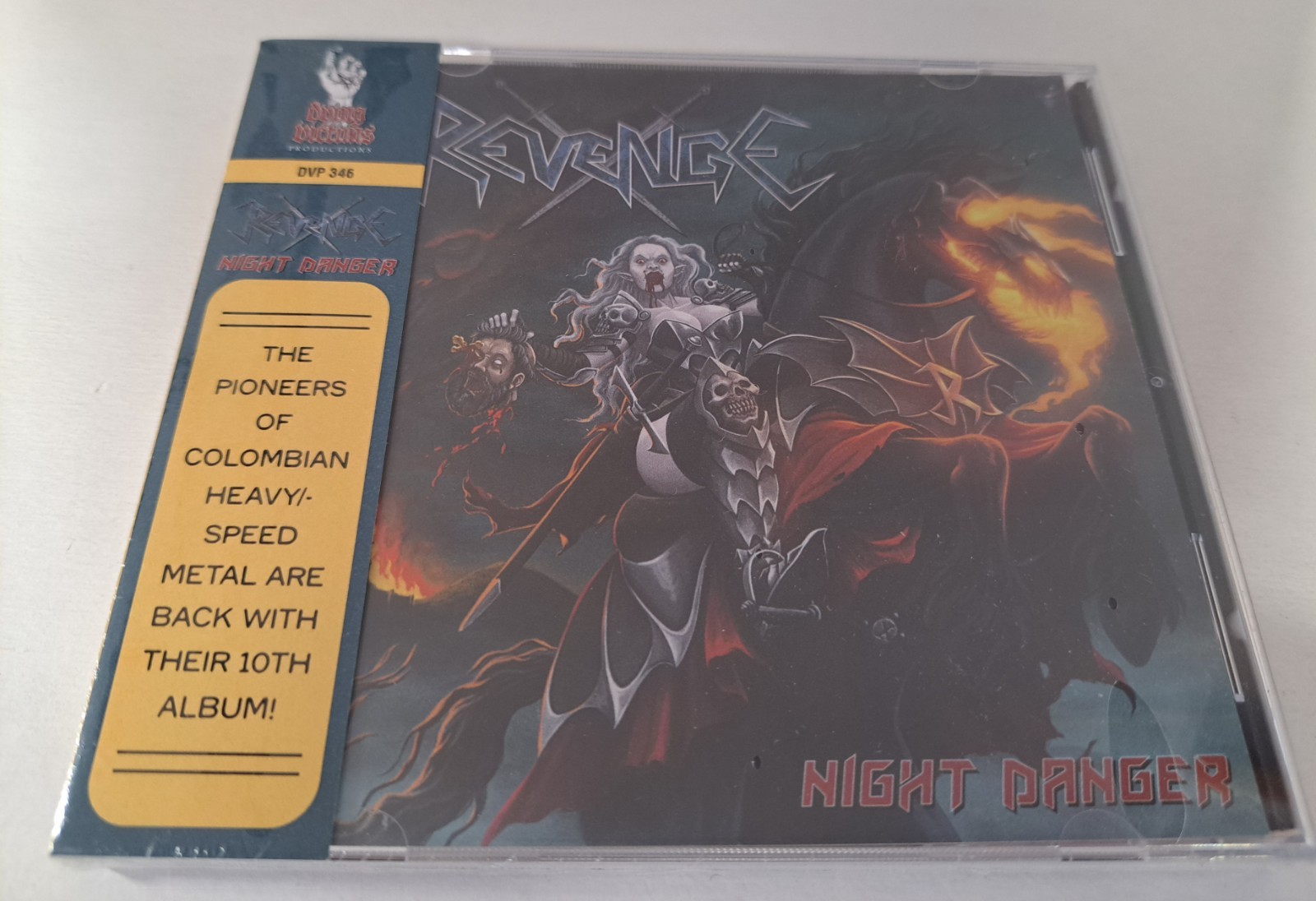 Revenge Night Danger New CD Speed Metal Heavy Metal