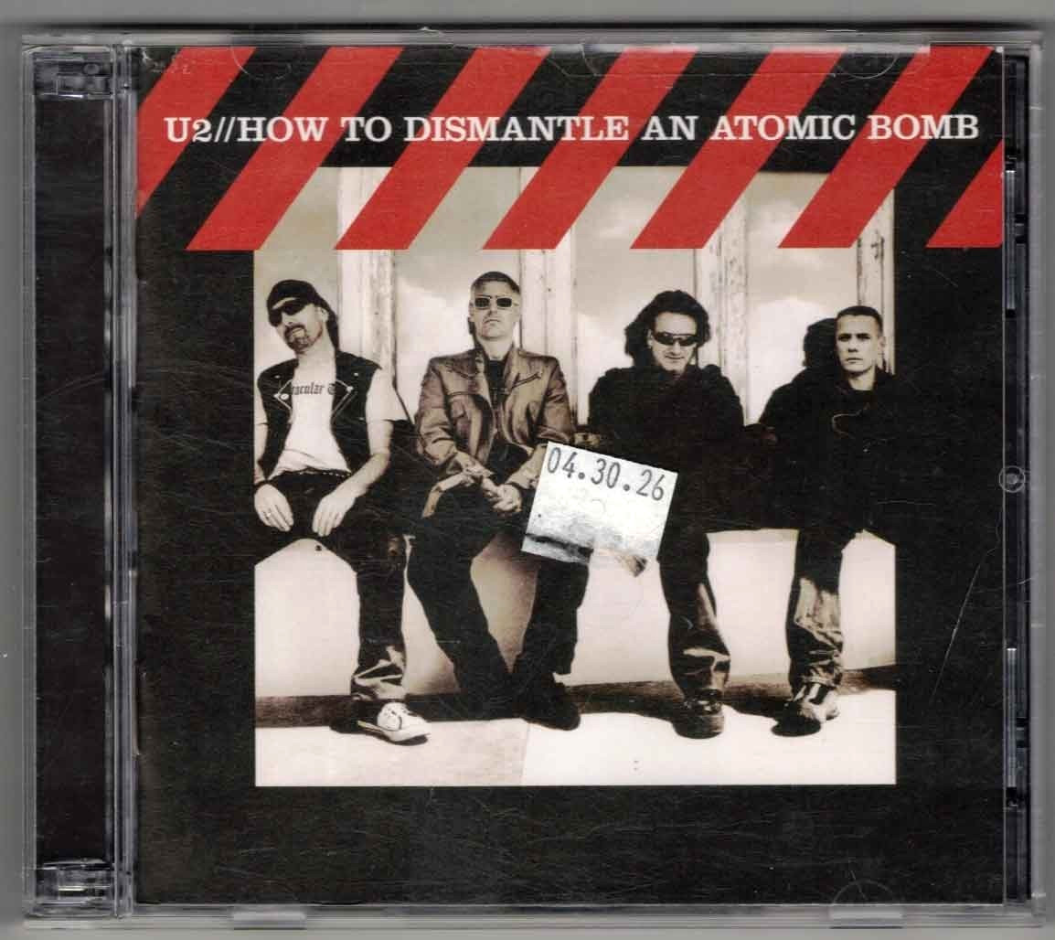 U2 Unforgettable Fire+Rattle Hum+Go Home+Leave Behind+Dismantle Bomb 7 DISC LOT!