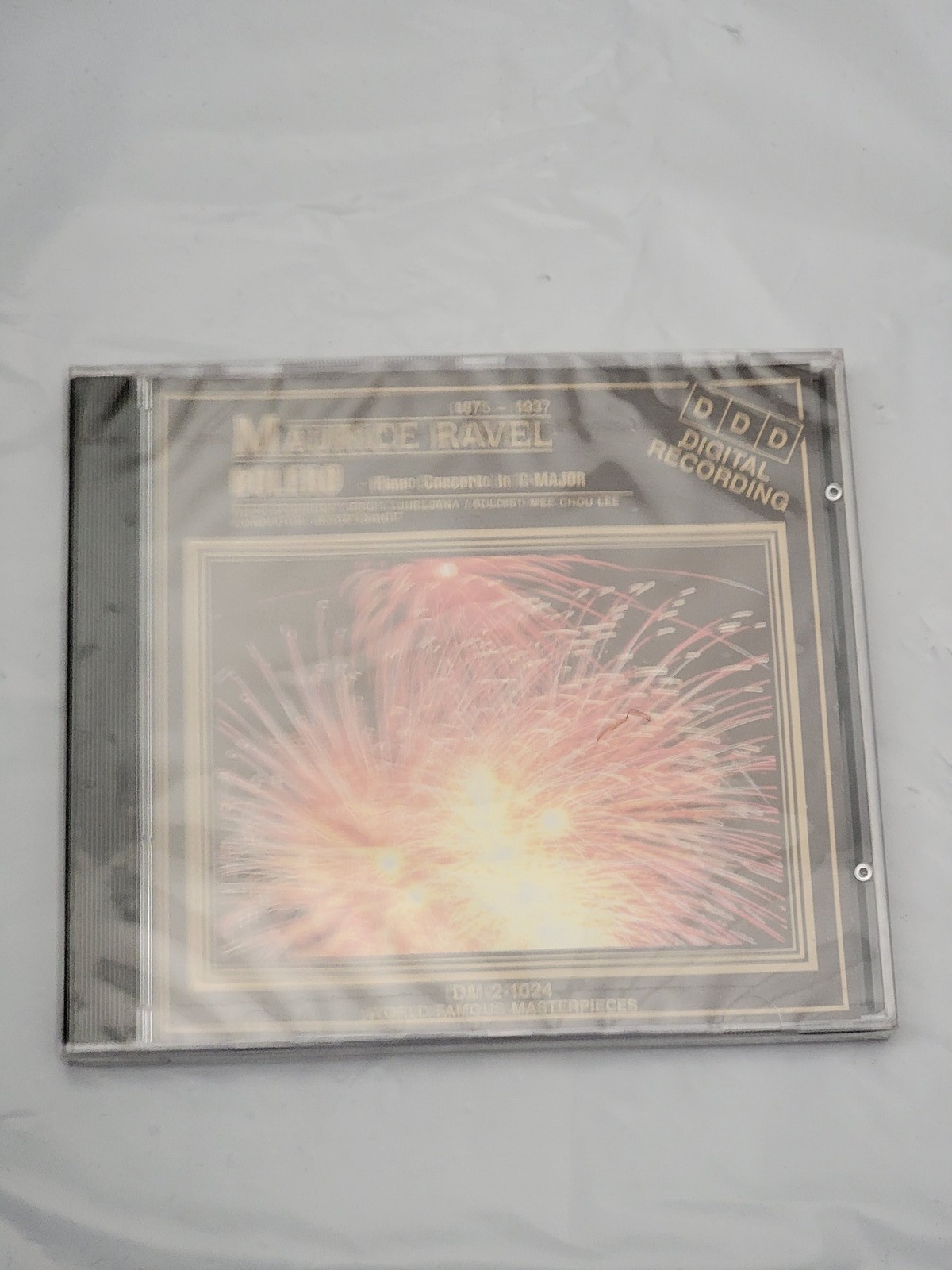 Maurice Ravel Bolero Piano Concerto CD GMS DM-2-1024 Digital Recording New