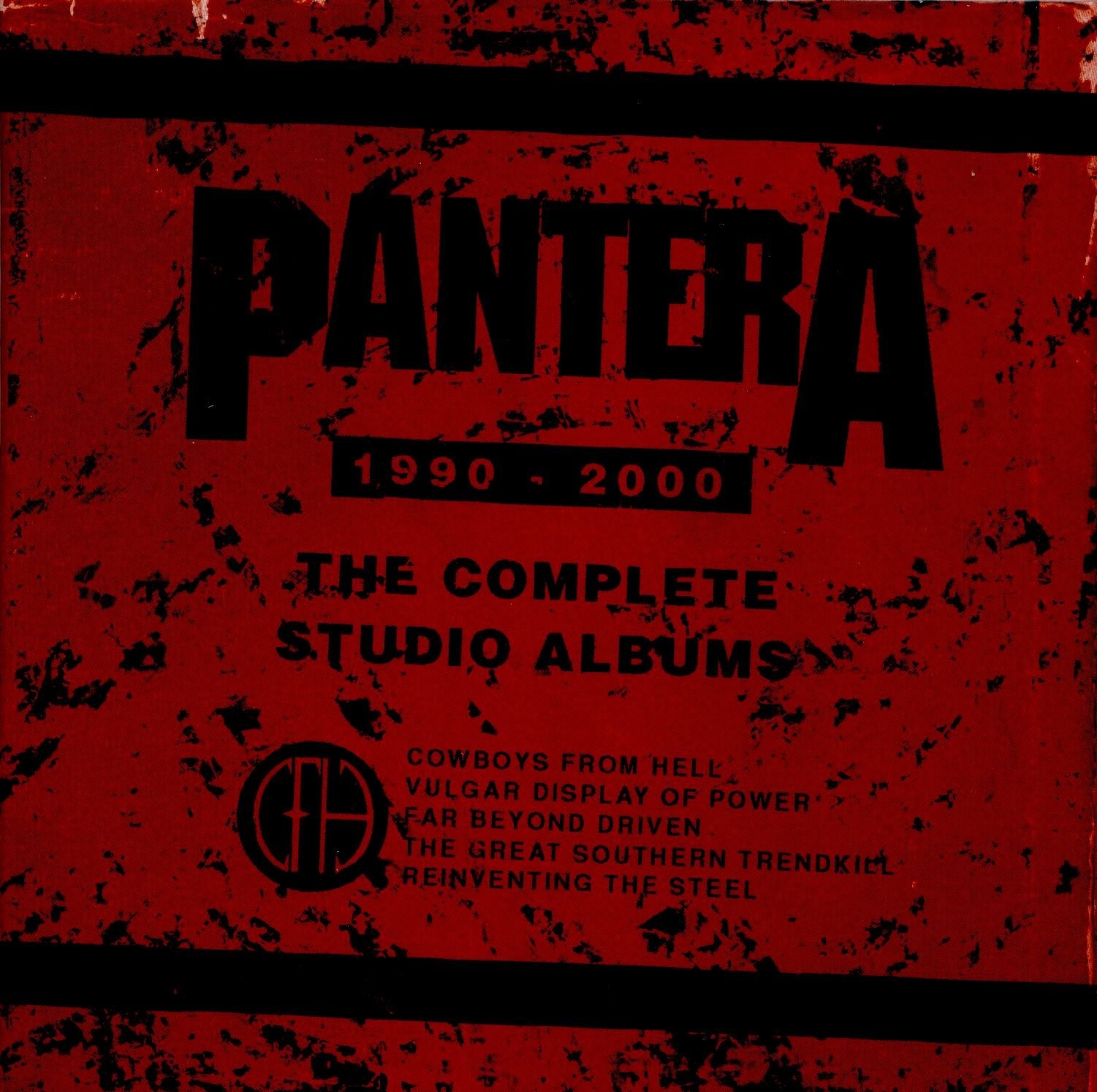 Pantera Complete Studio Albums 1990-2000 Cd Brand New