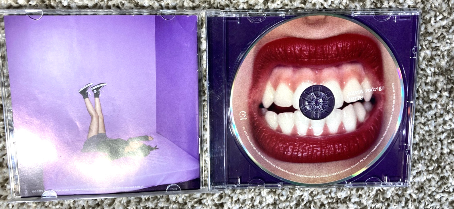 Olivia Rodrigo - Guts CD 2023 Geffin Records