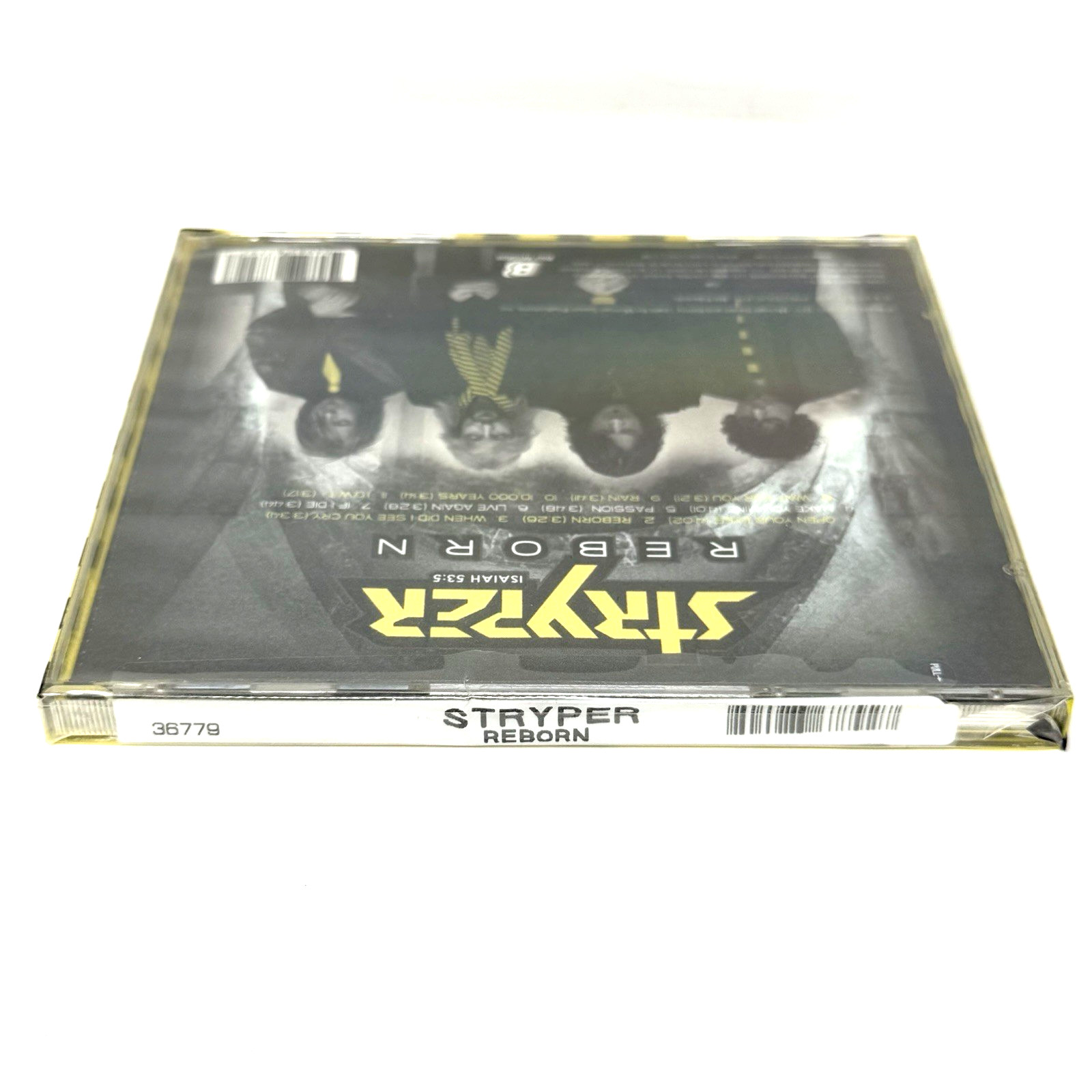 Reborn STRYPER CD 2005 Christian Heavy Metal Rare Sealed Yellow Wrap