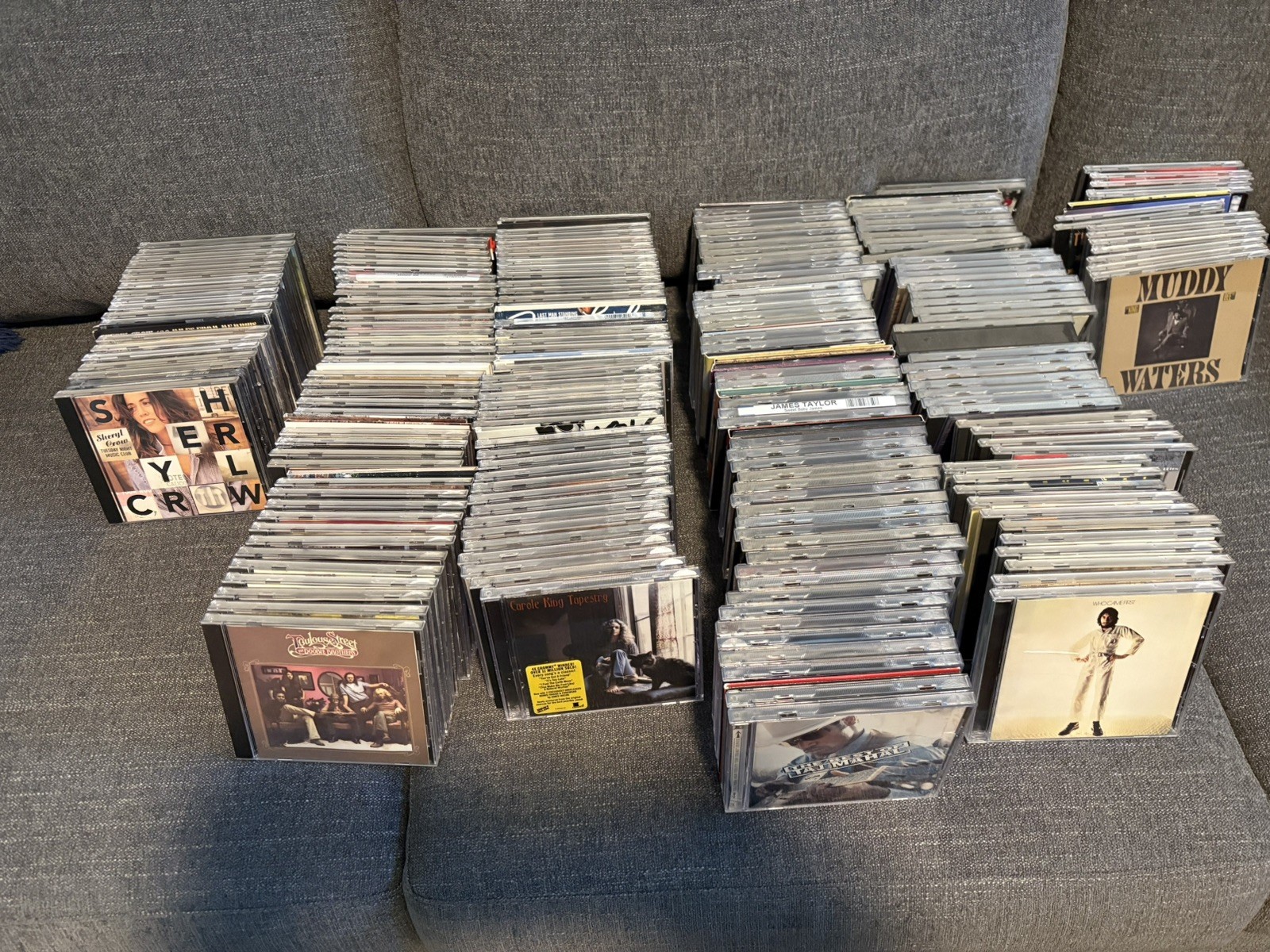 Estate Lot 40 Years Music CDs - Classic Rock, Blues, Country - Great Variety 1