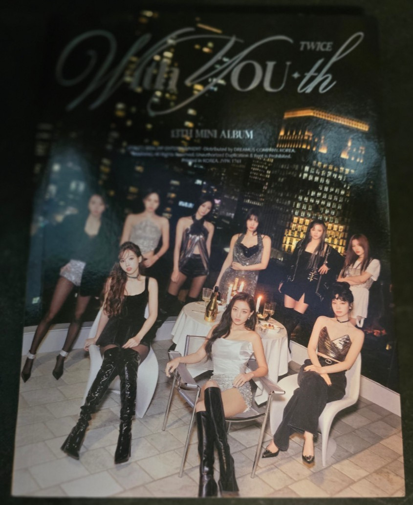 Twice With You-th Glowing Version Youth 13th Mini Album CD 2024 + photobook