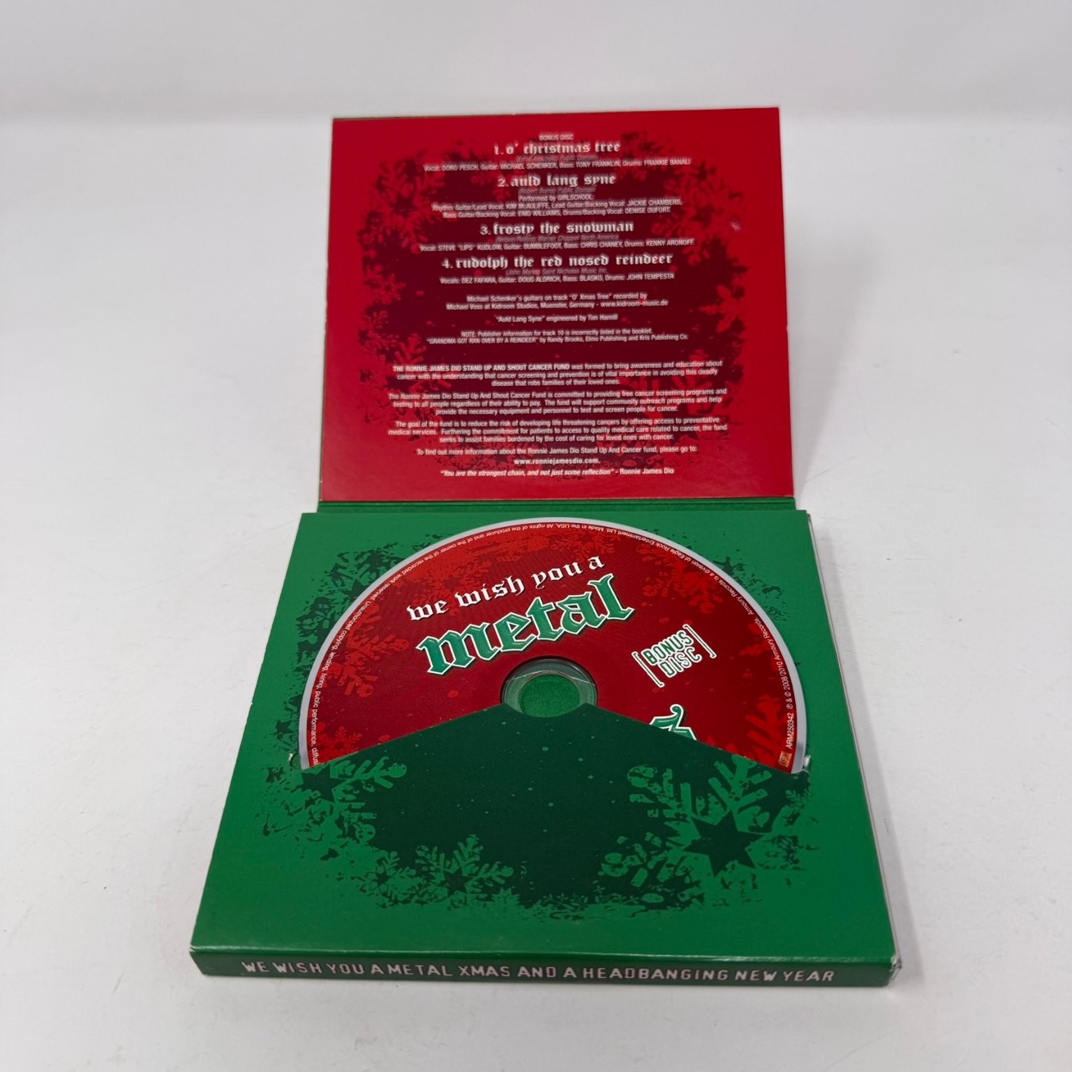 Metal Xmas & Headbanging New Year (2 CD Set, 2008) Christmas Hard Rock Armoury