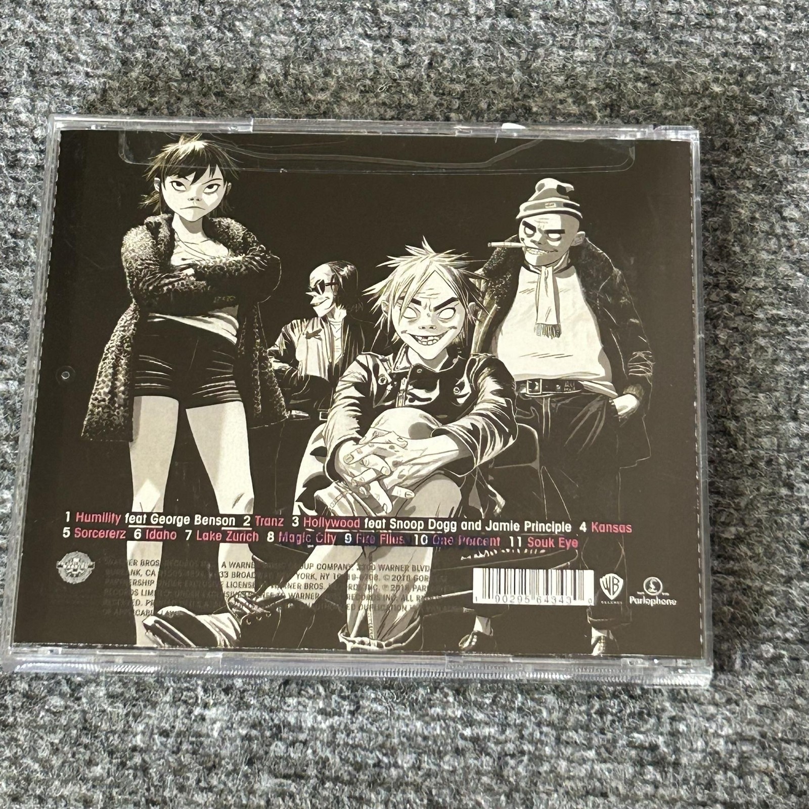 Gorillaz 4CD Now Now Humanz Singles Collection Fall Trip Hop Multicolor Album