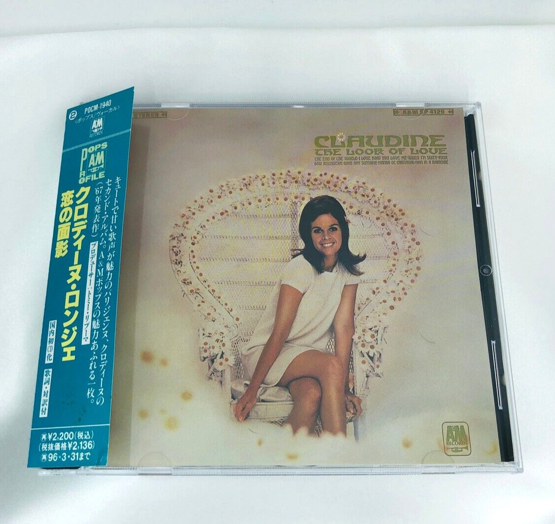 Claudine Longet The Look Of Love POCM-1940 CD Japan Pressing 1994 OBI Bossa