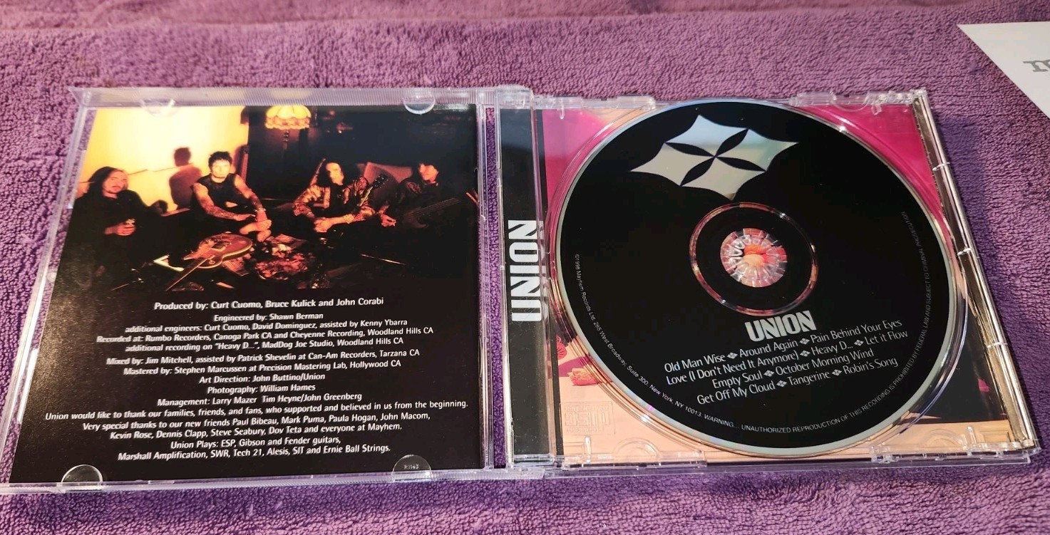 UNION self titled cd john corabi eric singer bruce kulick
