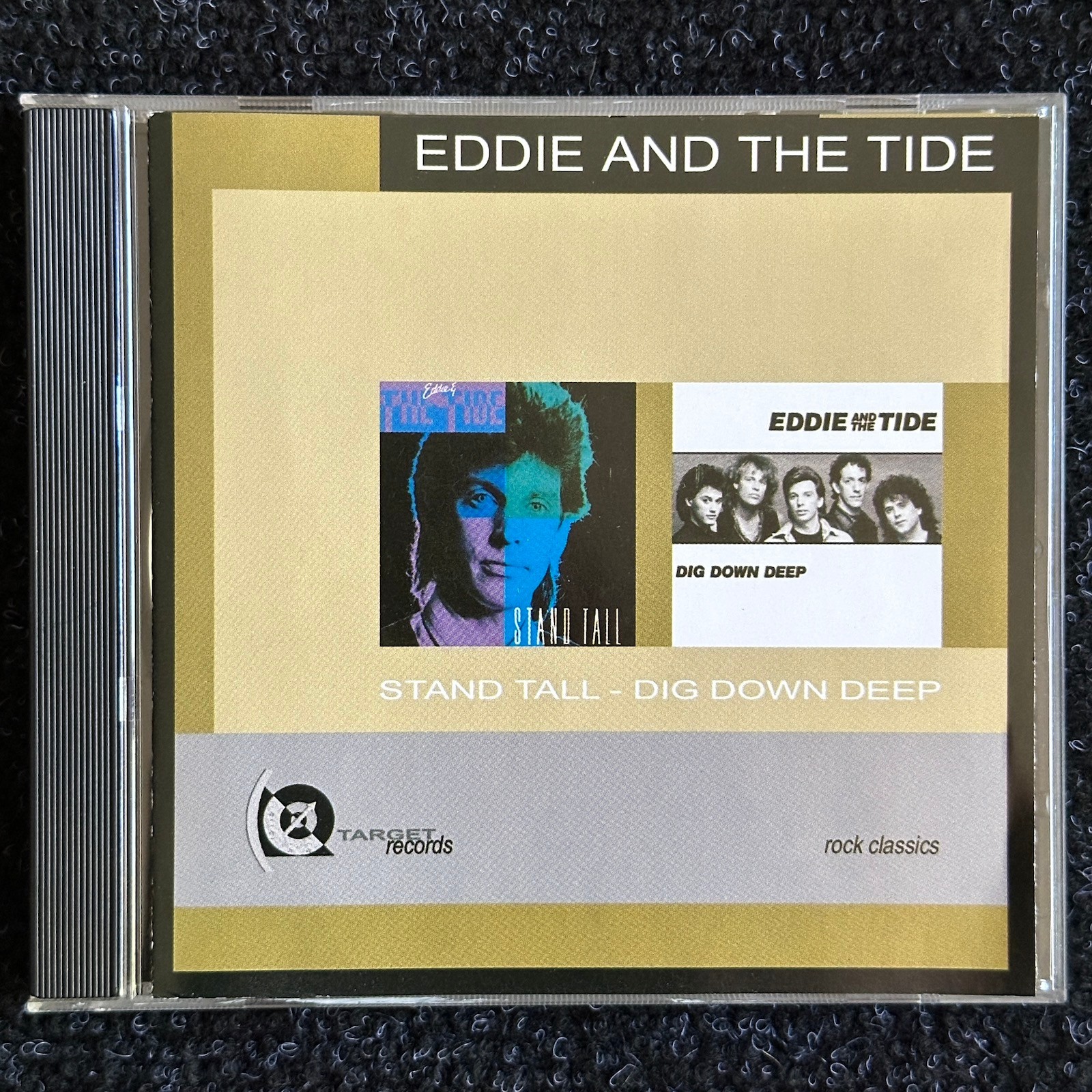 Eddie And The Tide Stand Tall + Dig Down Deep German 2on1 CD 2003 Target Reissue