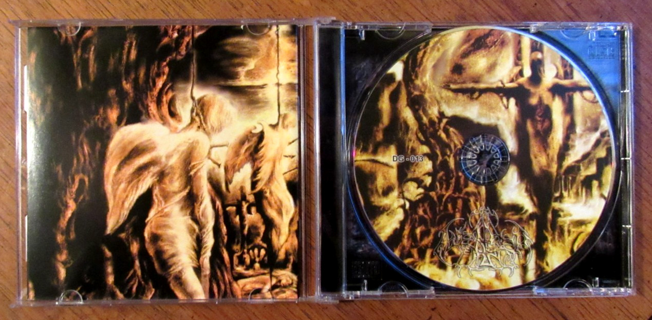 Avenger - Godless CD (2003) Deathgasm; Unholy Black Metal from Czechia; 1st Ed.