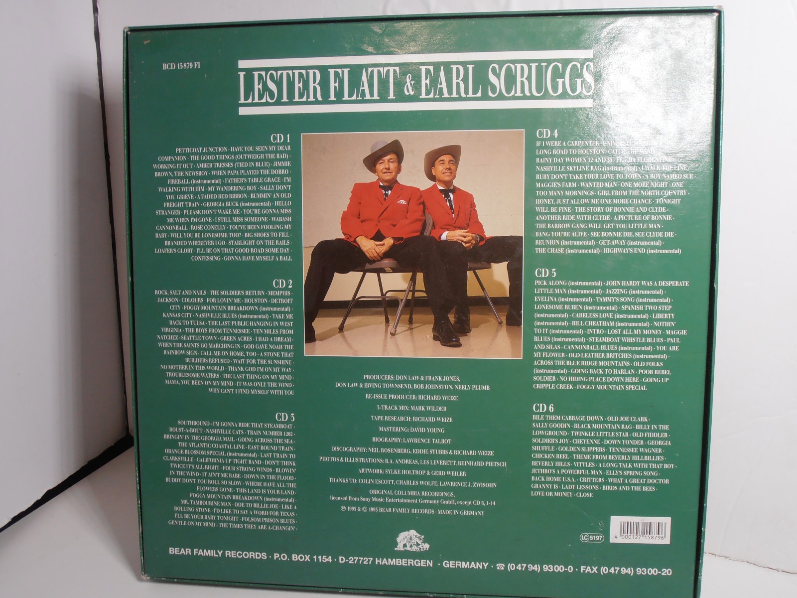 Flatt & Scruggs 1964-1969, plus - Bear Family Box set (6 CDs + booklet)