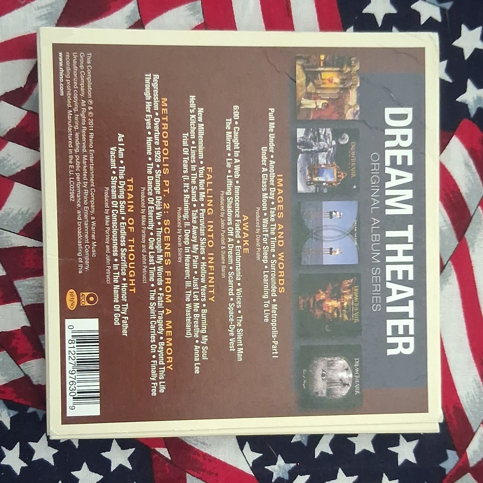 Dream Theater Original Album Series 5 CD Box Set Compilation Rhino (2011)