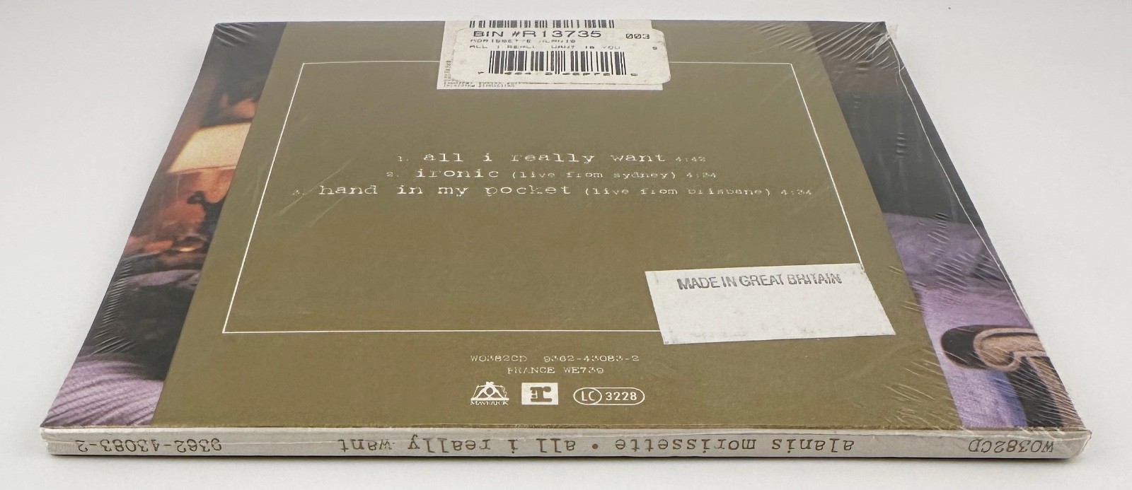 Alanis Morissette - All I Really Want [ RARE NEW CD Maxi-Single, 1996] * SEALED*