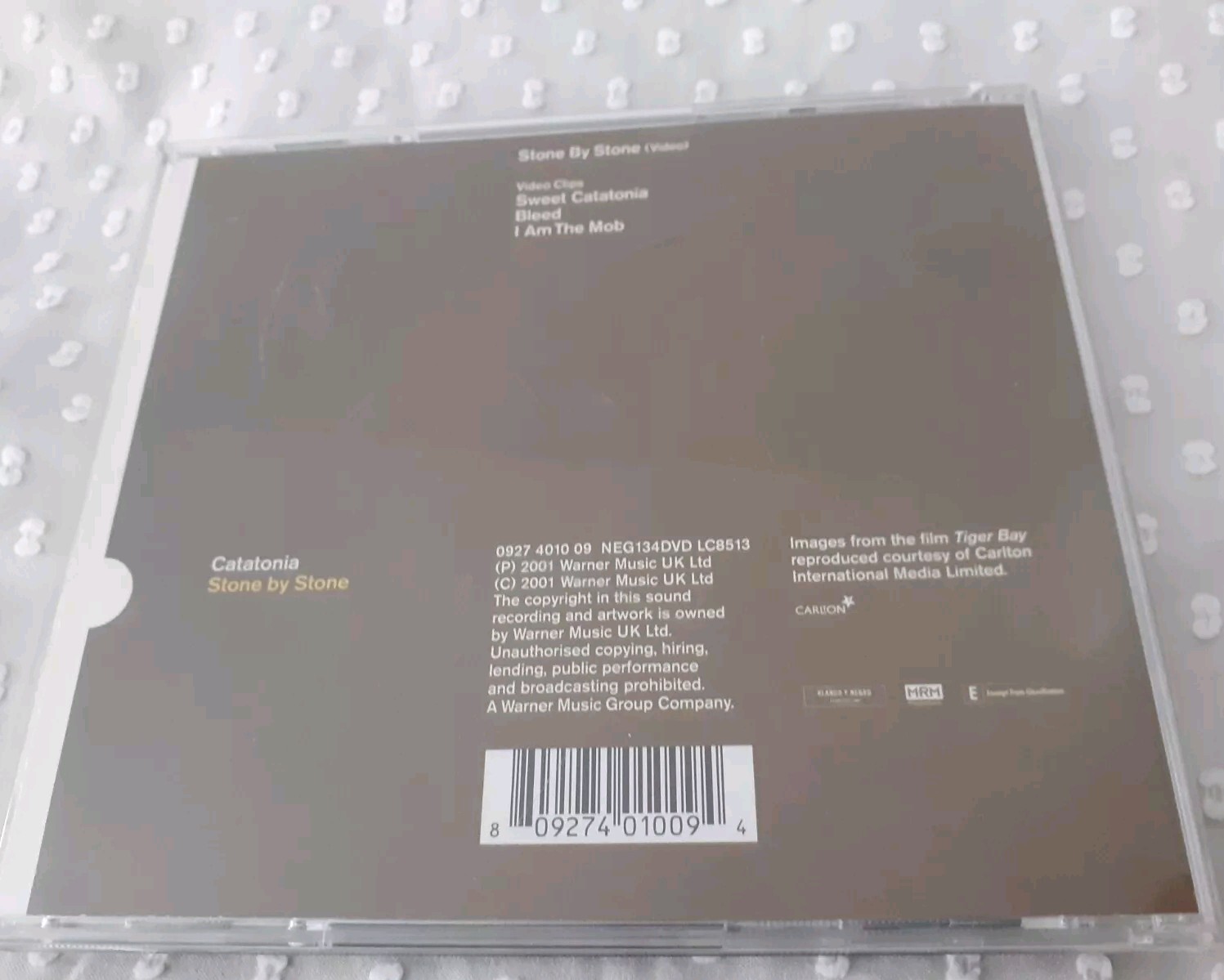 CATATONIA "STONE BY STONE" CD/DVD (Cerys Matthews) Single + Video Clips VG/G Cdn
