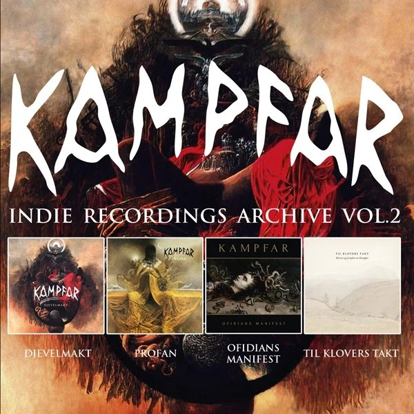KAMPFAR INDIE RECORDINGS ARCHIVE VOL 2 (4CD) Compact Disc - 4 CD Box Set sealed*