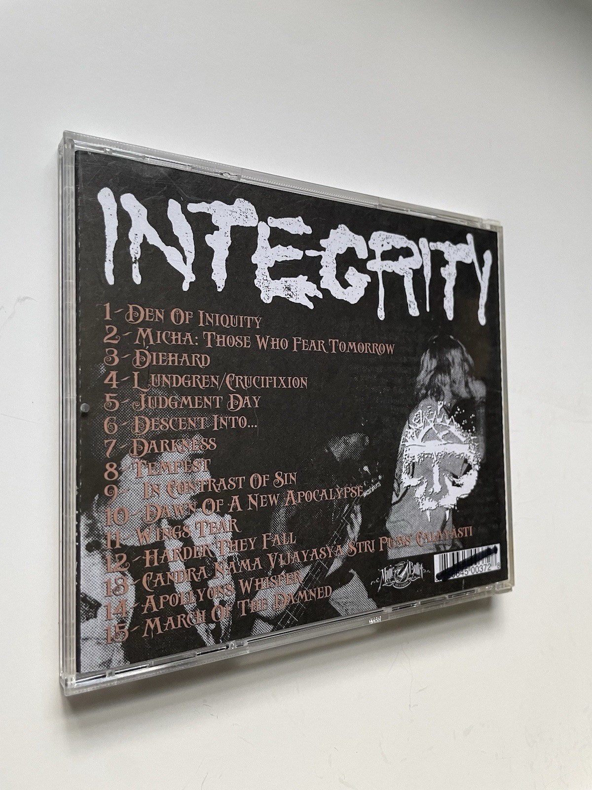 Integrity - Those Who Fear Tomorrow CD 2016 Magic Bullet MBL 178 Promo Hardcore