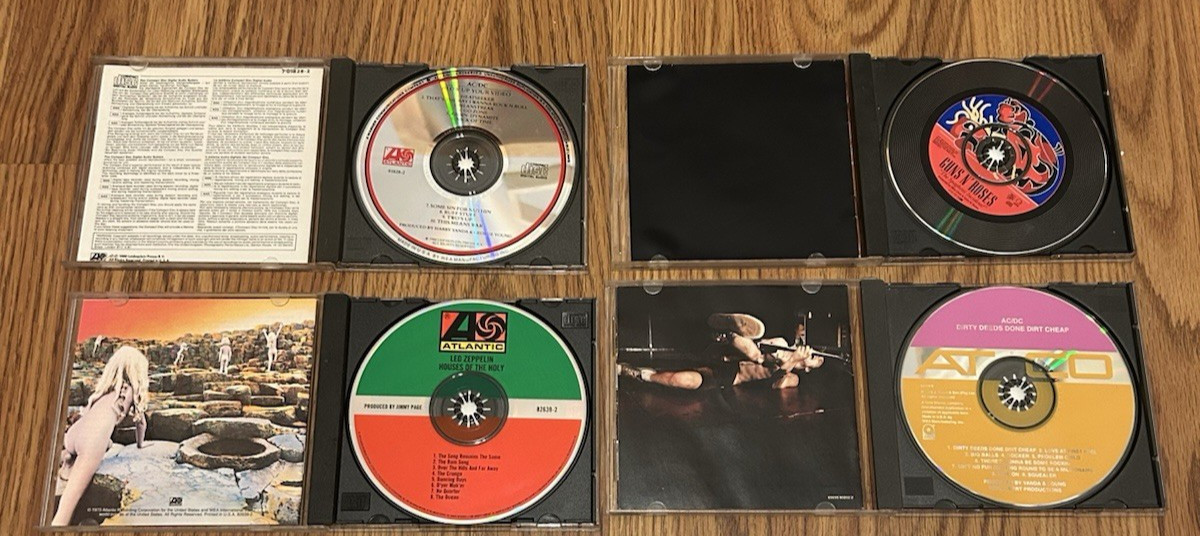 Hard Rock/Rock Music CD Lot Of 32 Different Titles (Mostly 1980’s Era)