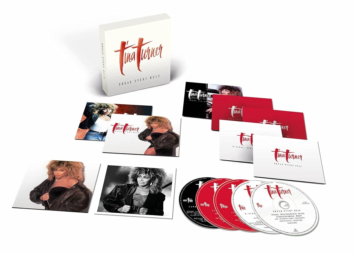 Tina Turner – Break Every Rule 3 CD + 2 DVD Box Set - NEW
