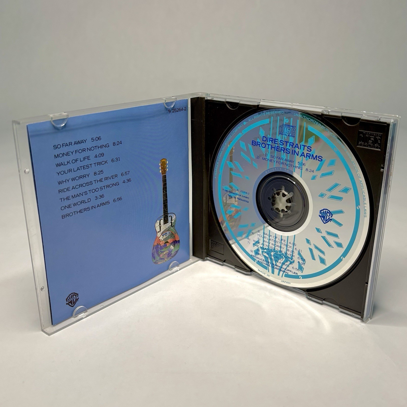 Dire Straits - Brothers in Arms CD 1985 - JAPAN Pressing - Warner Bros 9 25264-2
