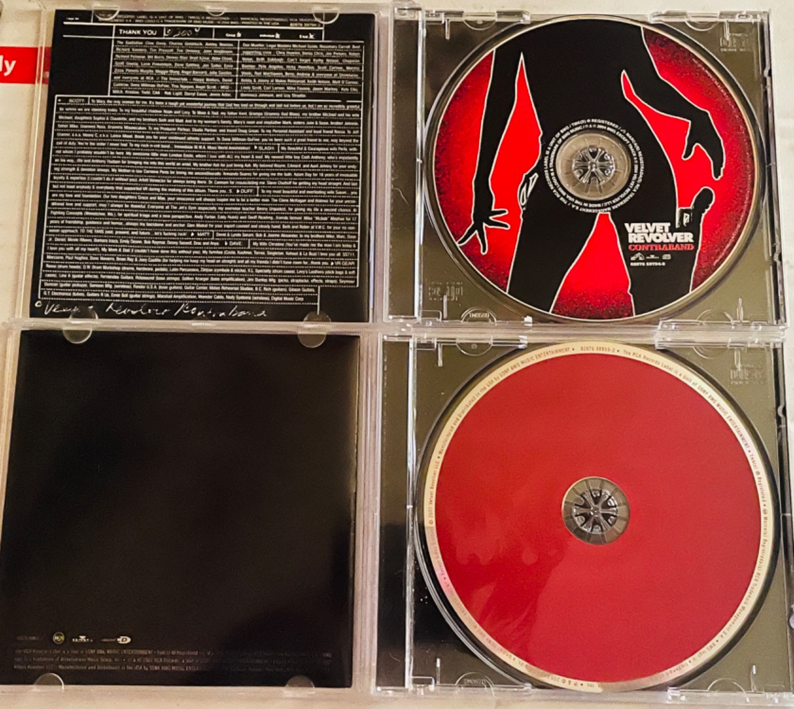 CD Lot Of 4 CDs Velvet Revolver , Skid Row & Aerosmith