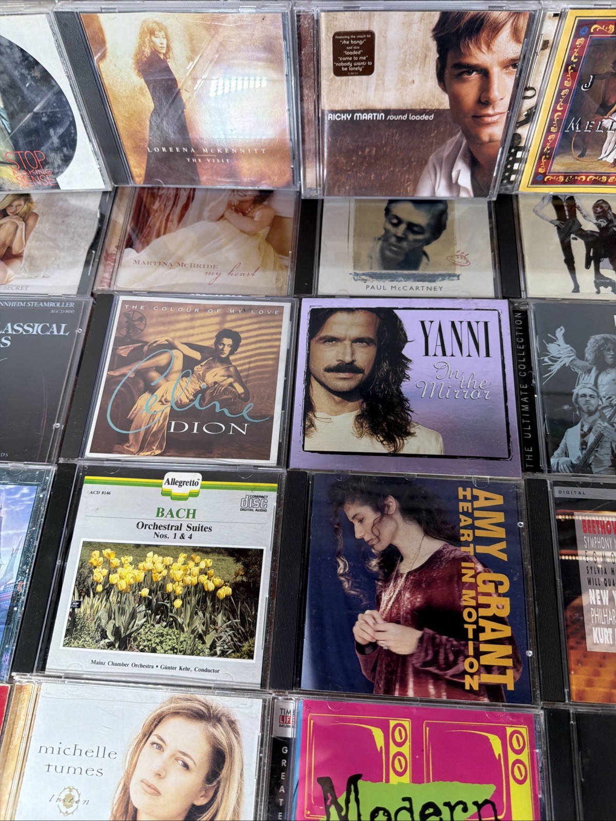 Huge Lot of 66 1980s-2000s Music CD's Elton John, Talking Heads, Harry Potter G4