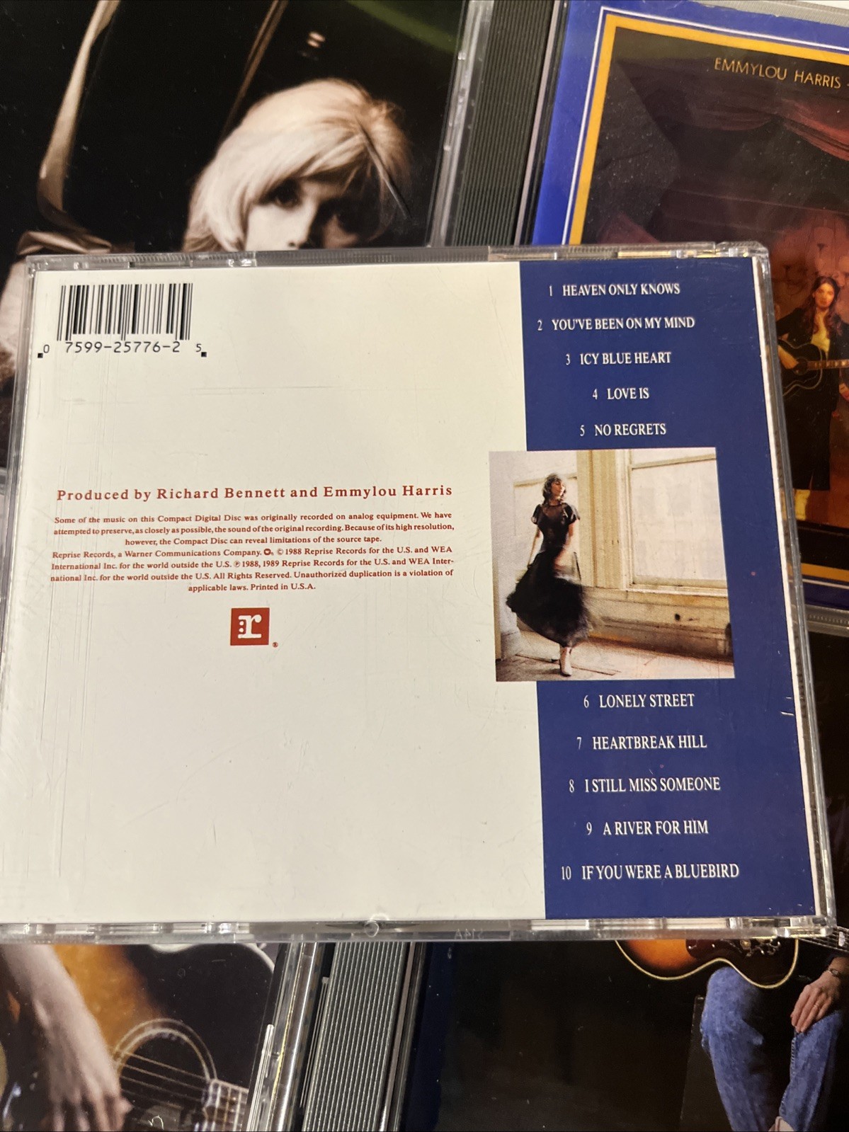 Emmylou Harris 17 CD Lot with Mark Knopfler Linda Ronstadt Dolly Parton - VG