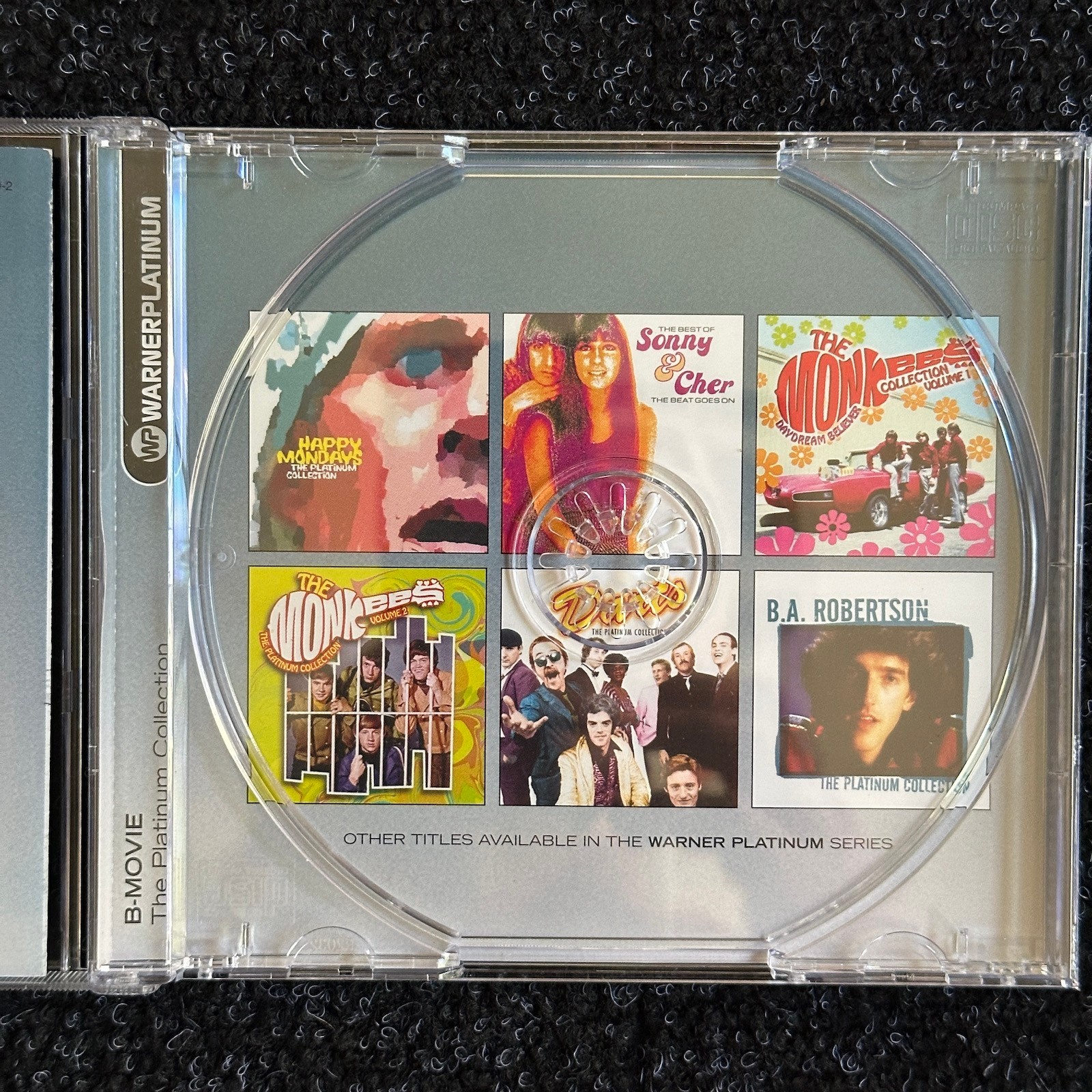 B-Movie The Platinum Collection UK CD 2005 Warner Platinum Compilation Synth-Pop
