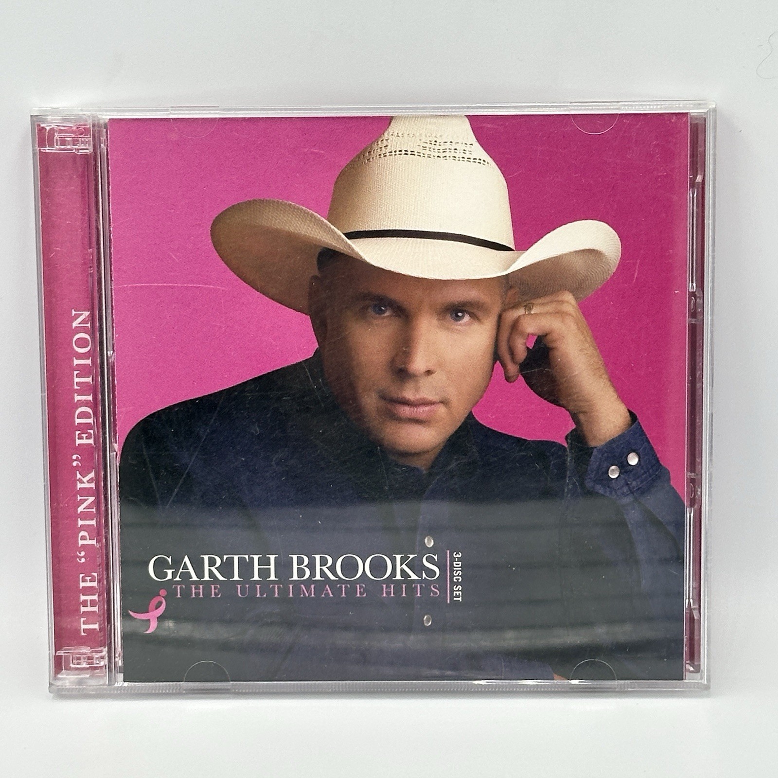 Garth Brooks The Ultimate Hits Pink Edition 3 CD Set Susan G Komen FREE US SHIP