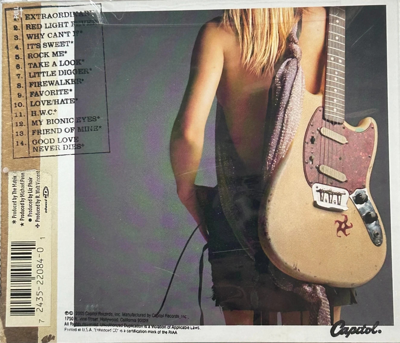 Liz Phair Self-Titled (Indie Rock Pop Music Audio CD)
