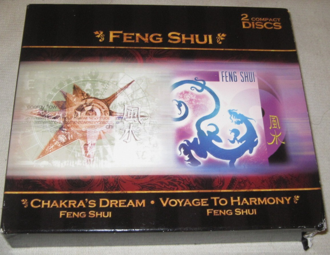 Feng Shui: Chakra's Dream+Voyage To Harmony CD's Ambient New Age Healing