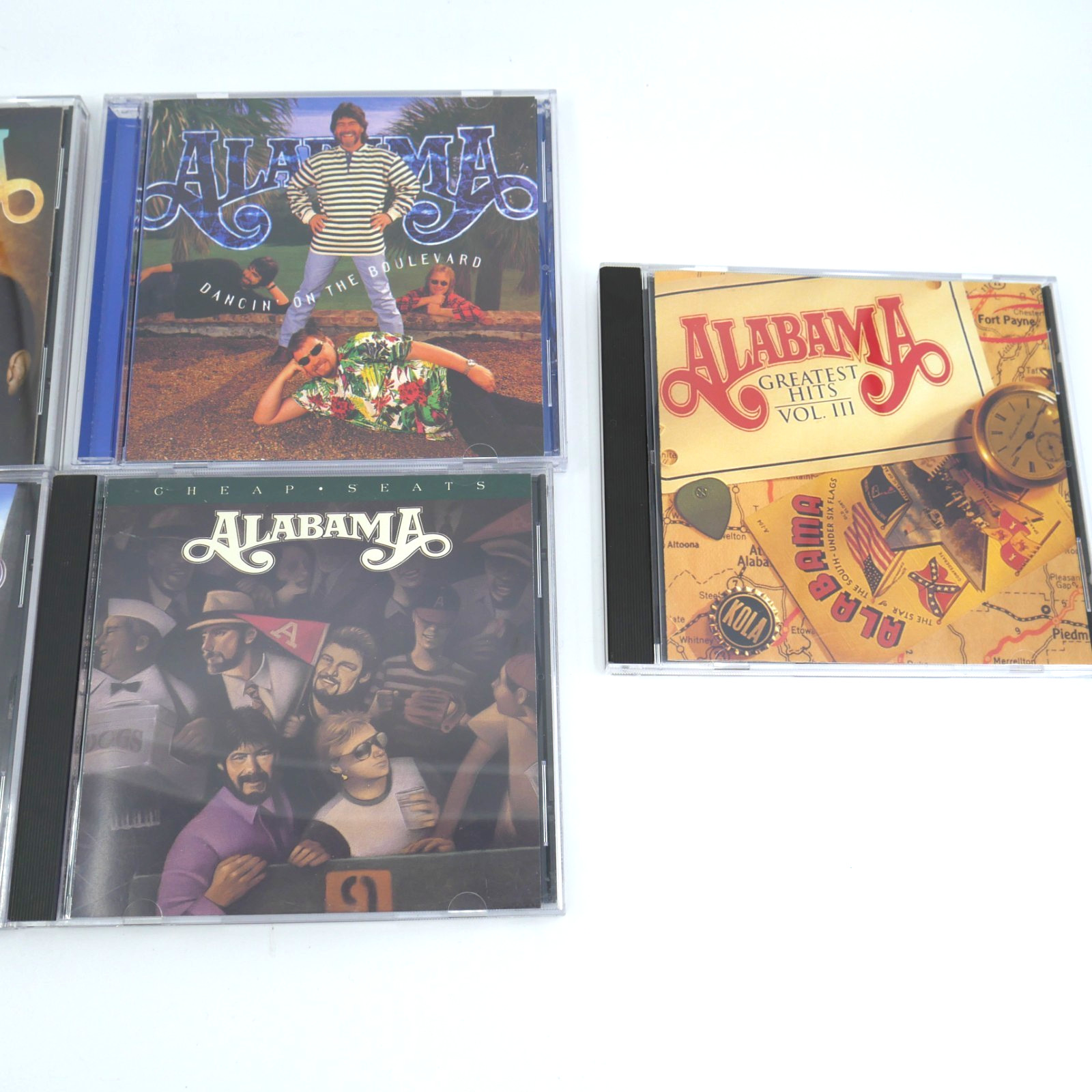 Lot of 5 Alabama CDS -VERY GOOD CONDITION! Cheap Seats American Pride + more