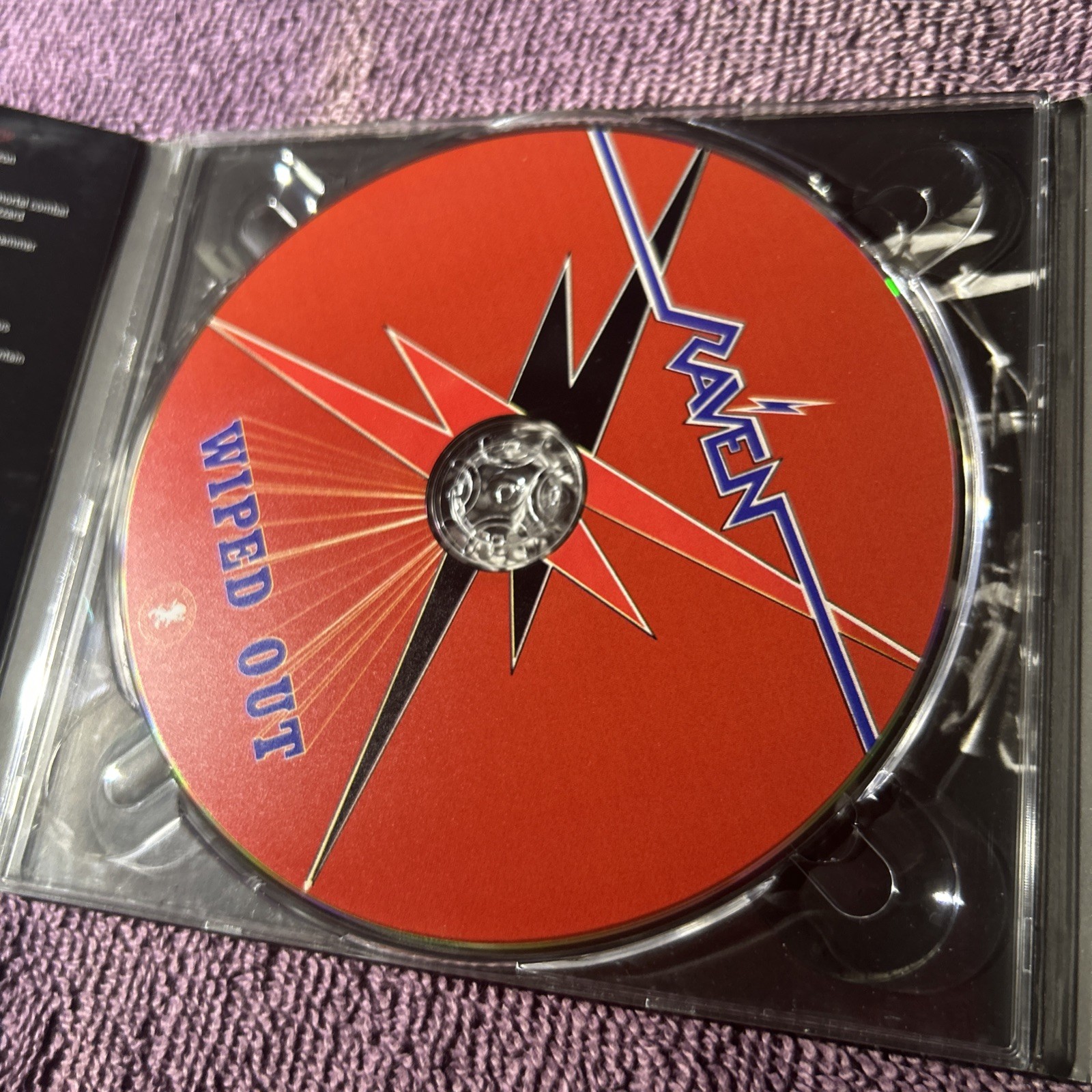 Wiped Out by Raven (CD, 2018)