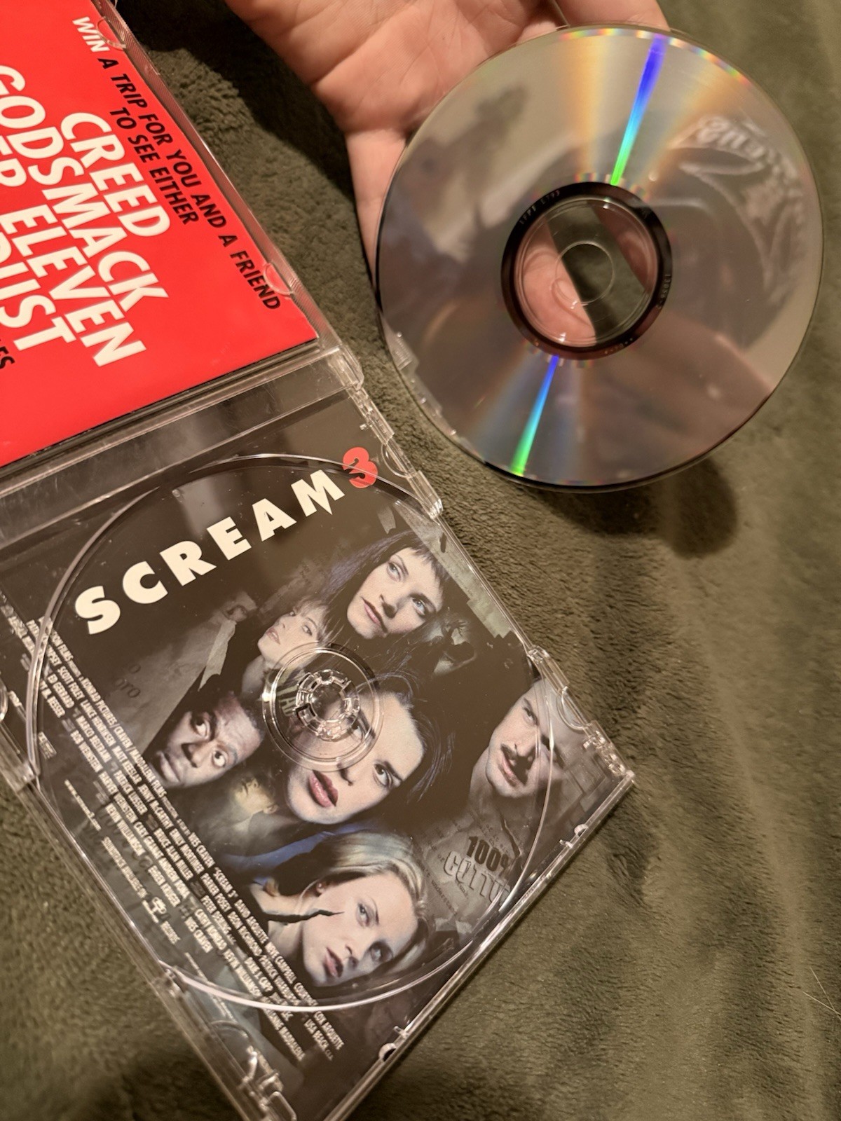 Scream 3 [Original Soundtrack] by Original Soundtrack (CD, Jan-2000, Wind-Up)