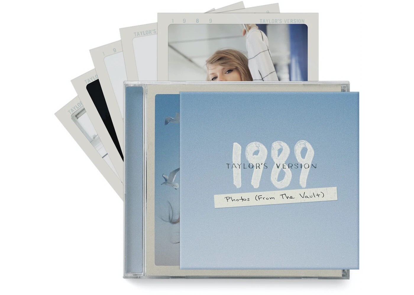 Taylor Swift 1989 (Taylor's Version) Crystal Skies Blue Deluxe CD w/Photos