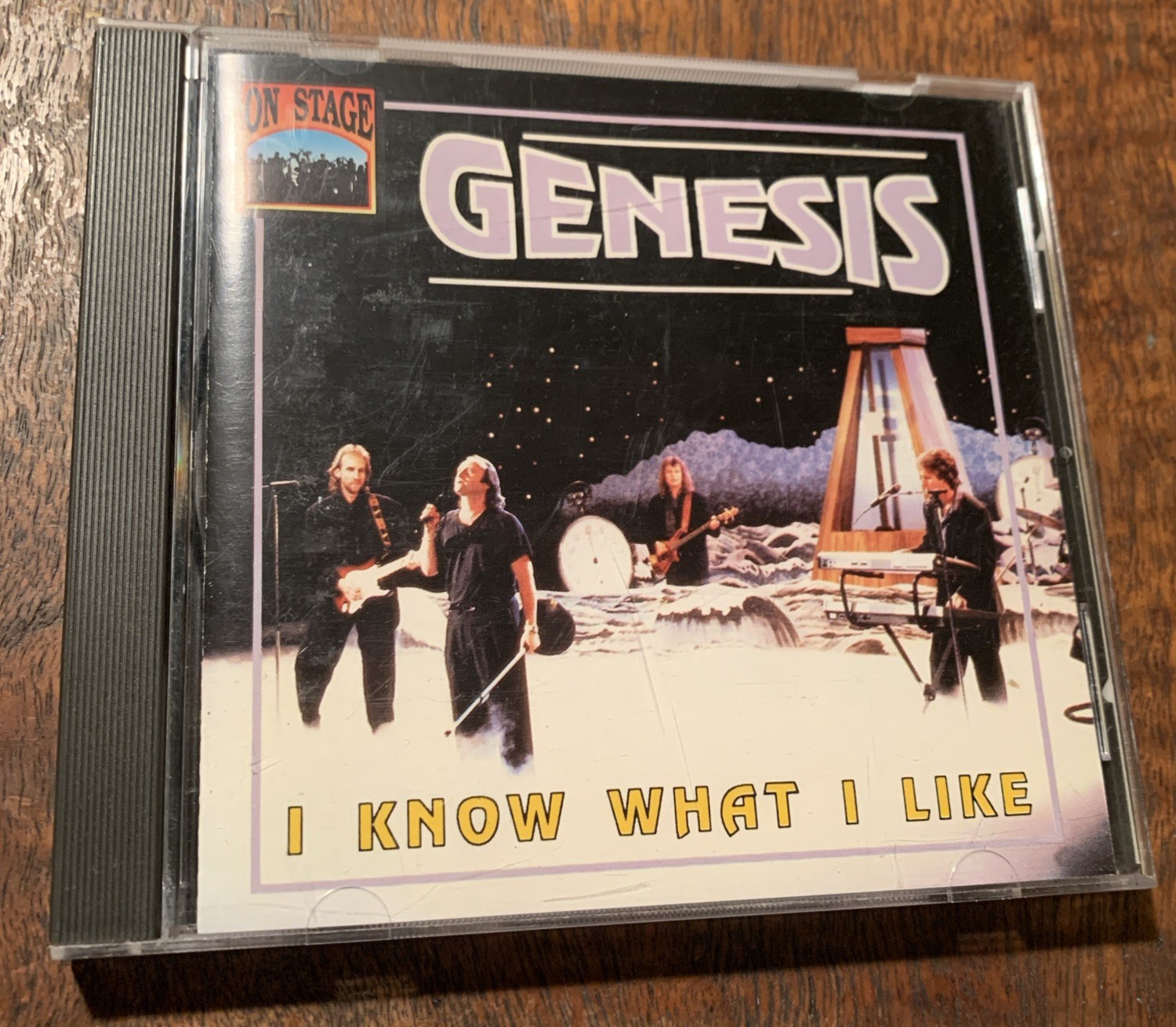 GENESIS - CD I Know What I Like - 1970s Live Concert (1992 On Stage Italy) Rare