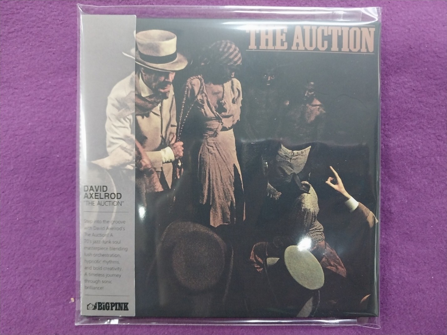 DAVID AXELROD / THE AUCTION MINI LP CD NEW Cannonball Adderley