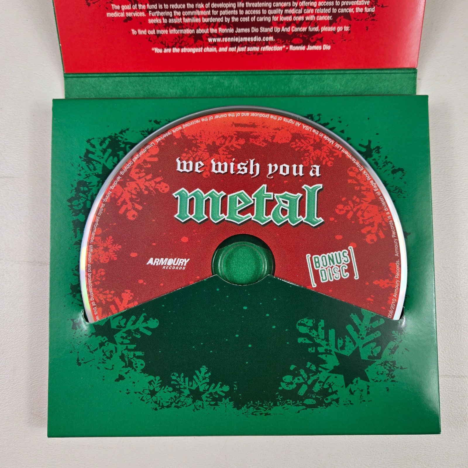 We Wish You a Metal Xmas... And a Headbanging New Year CD & Bonus Disc Various