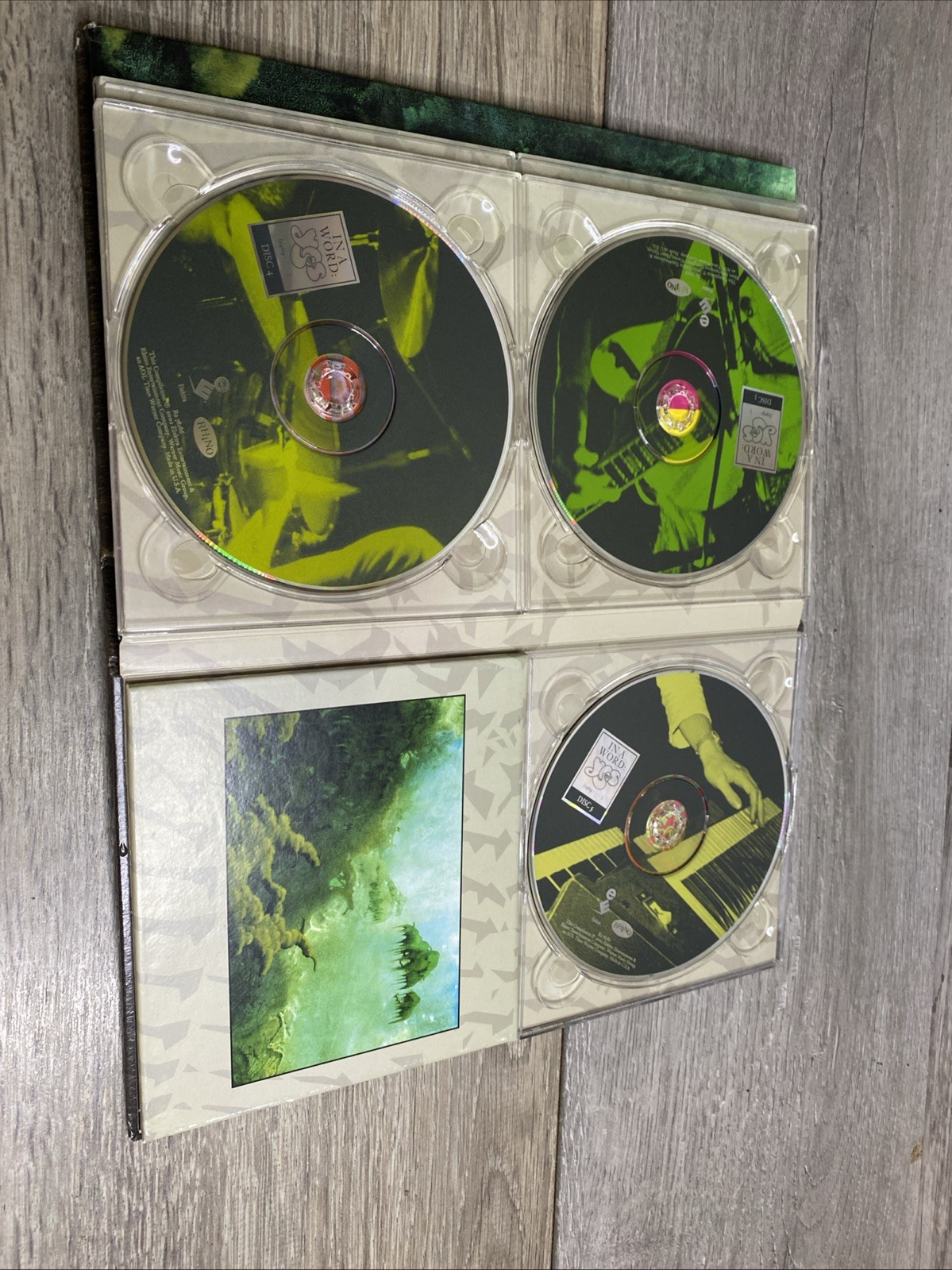 In a Word [Box] by Yes (CD, Jul-2002, 5 Discs, Rhino (Label))