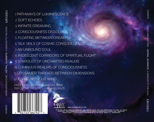 David Arkenstone - Astral Journeys: A Window To The Soul [New CD] Alliance MOD