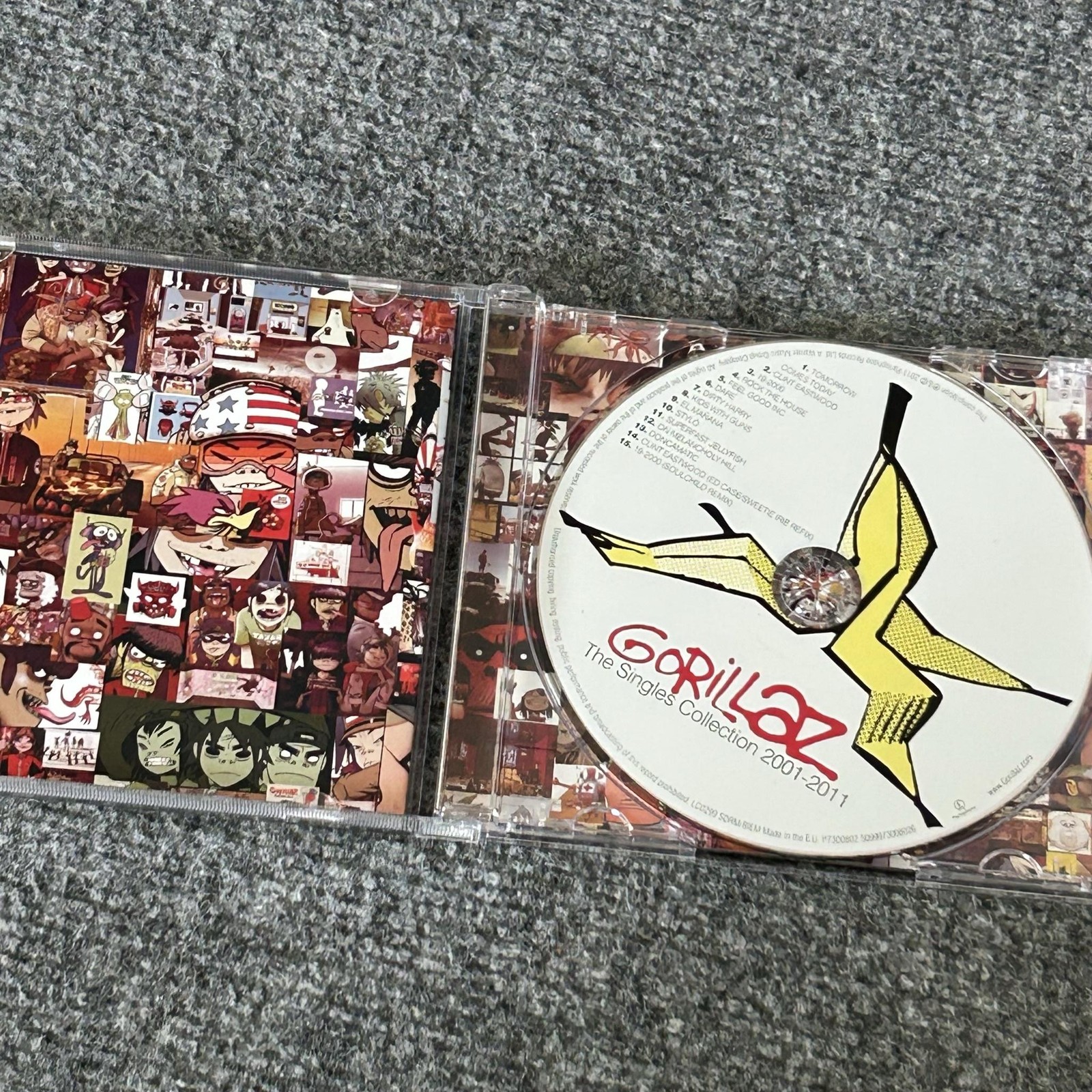 Gorillaz 4CD Now Now Humanz Singles Collection Fall Trip Hop Multicolor Album