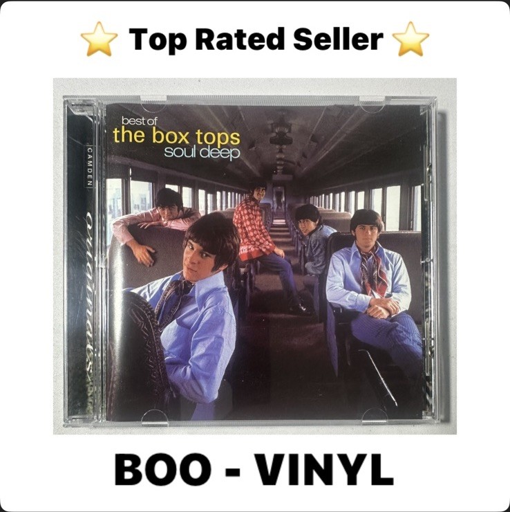 THE BOX TOPS BEST OF SOUL DEEP CD ALBUM EX / EX CONDITION