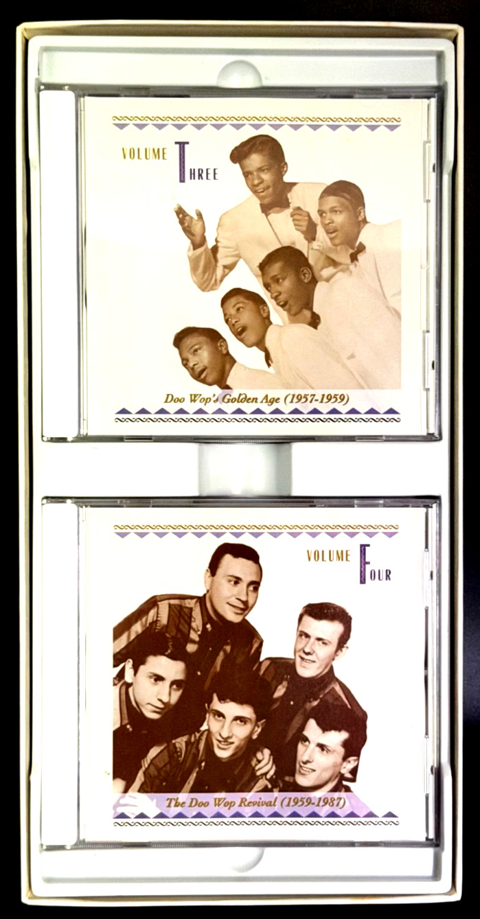 The Doo Wop Box by Various Artists CDs 4 Discs 101 Vocal Group Gems Rhino VG+