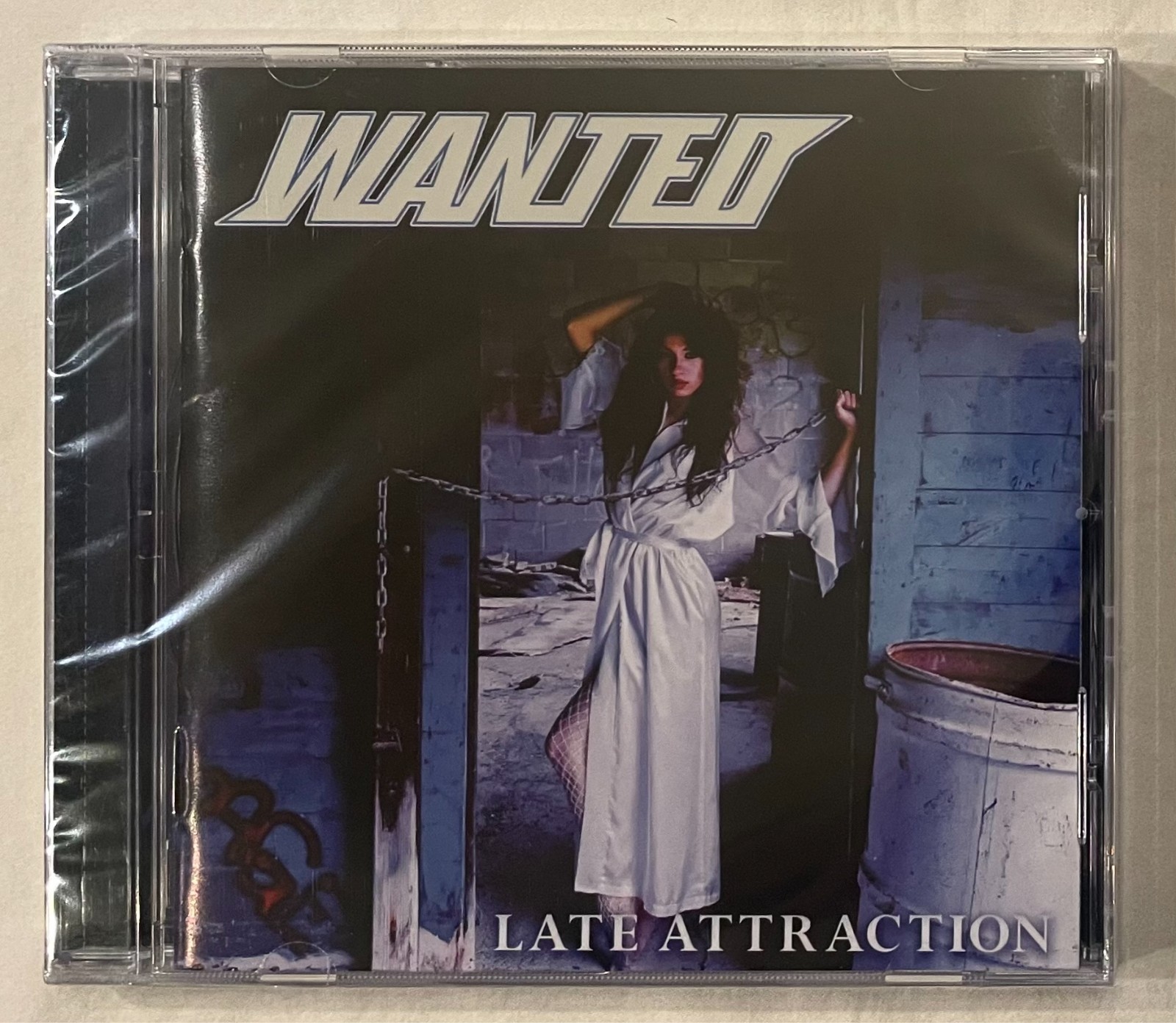 Wanted - Late Attraction (Original Cover Art) 80's Style Hard Rock - White Lion