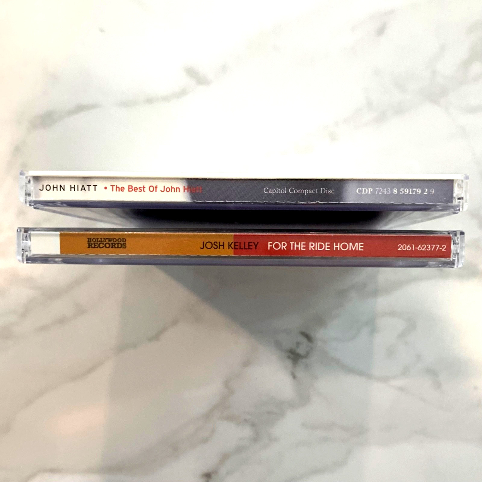 2 CD Lot John Hiatt The Best Of Josh Kelley For The Ride Home Folk Country Rock