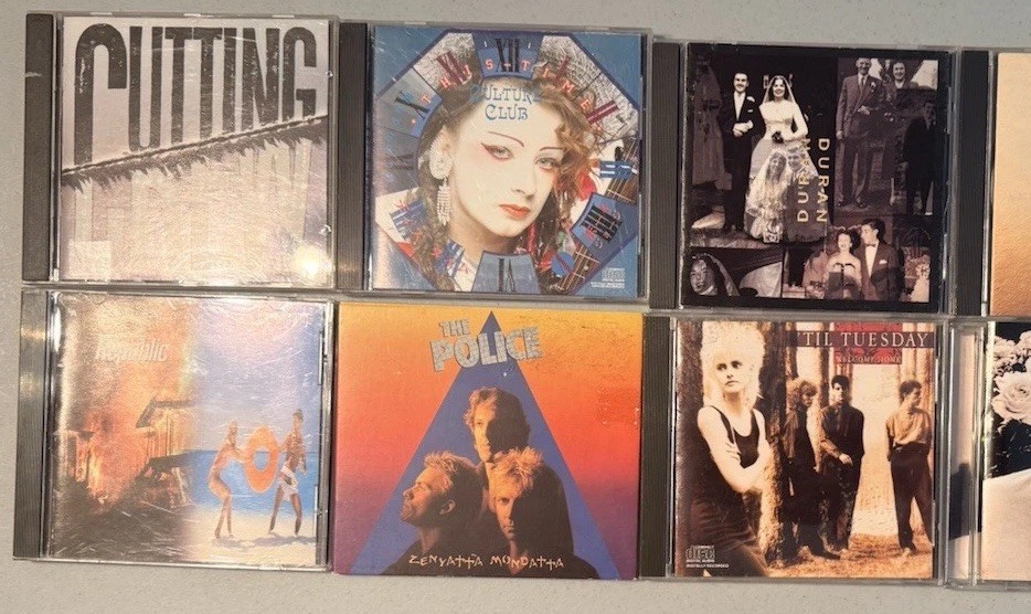 10CD Lot 80s Pop New Wave Synth Cutting Crew, Berlin, Tubes, Police, Adam Ant,