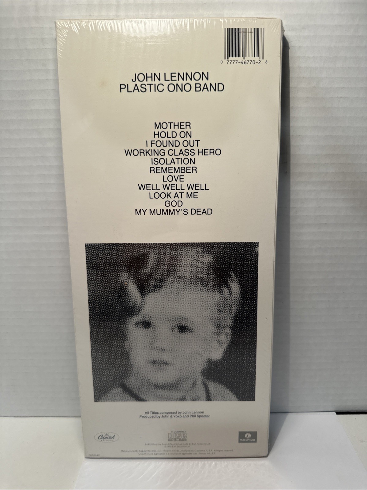 JOHN LENNON Plastic Ono Band - SEALED - CD LONGBOX - Capitol - Beatles